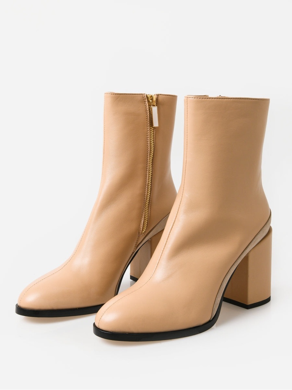 Dear Frances Spirit Boot Biscuit Leather Ankle Boots EU 39 Made Italy